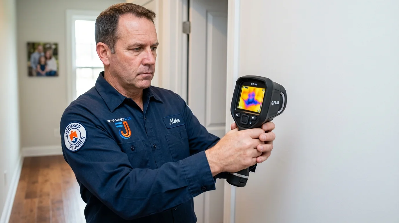 Thermal imaging leak detection by Johns Plumbing LLC in Marianna